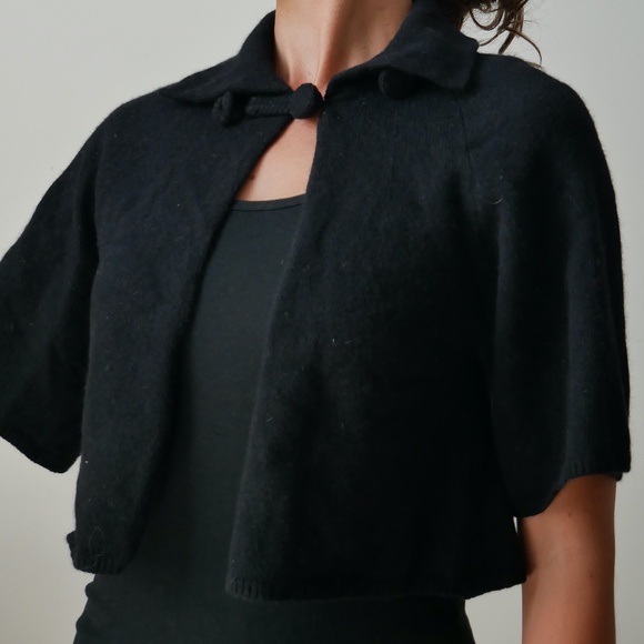 Wool-Angora Shrug - Picture 2 of 6